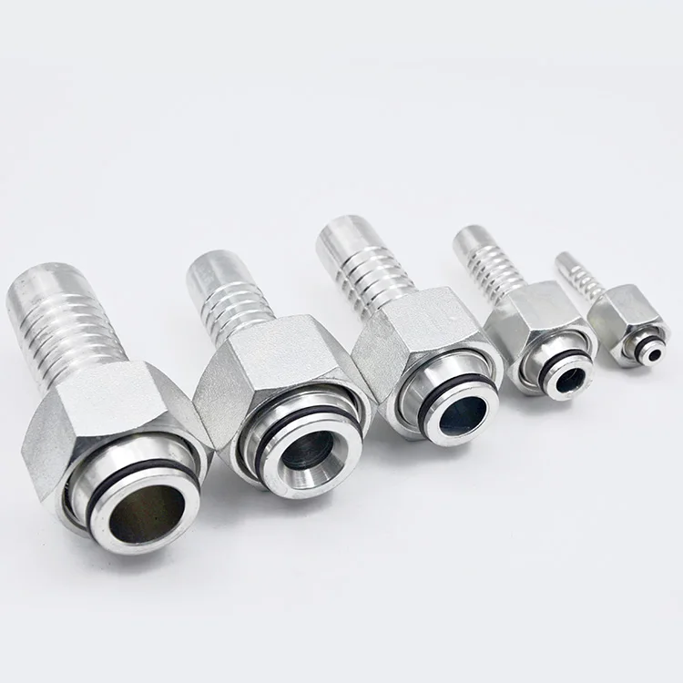 High Quality Portable Swivel Hydraulic High Pressure Crimp Brake Npt Hose Fitting Brake Fittings