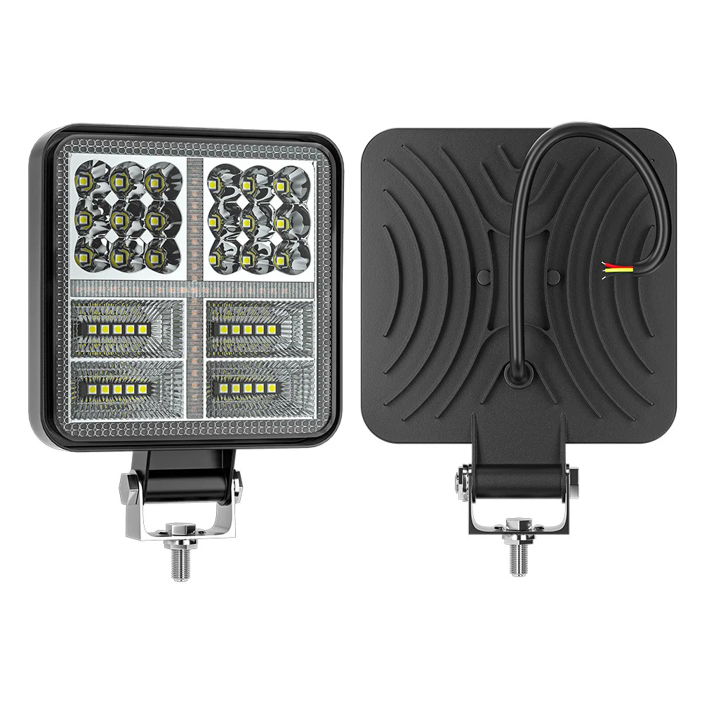 Spot/Flood DRL White Amber Flash 4 Inch Car LED Work Light