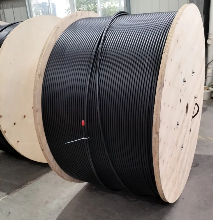 Span 80 100 метров 12 24 48 72 96 144 ядро воздушная одномодовая G652D полностью диэлектрическая самоподдерживает оптоволоконный кабель ADSS
