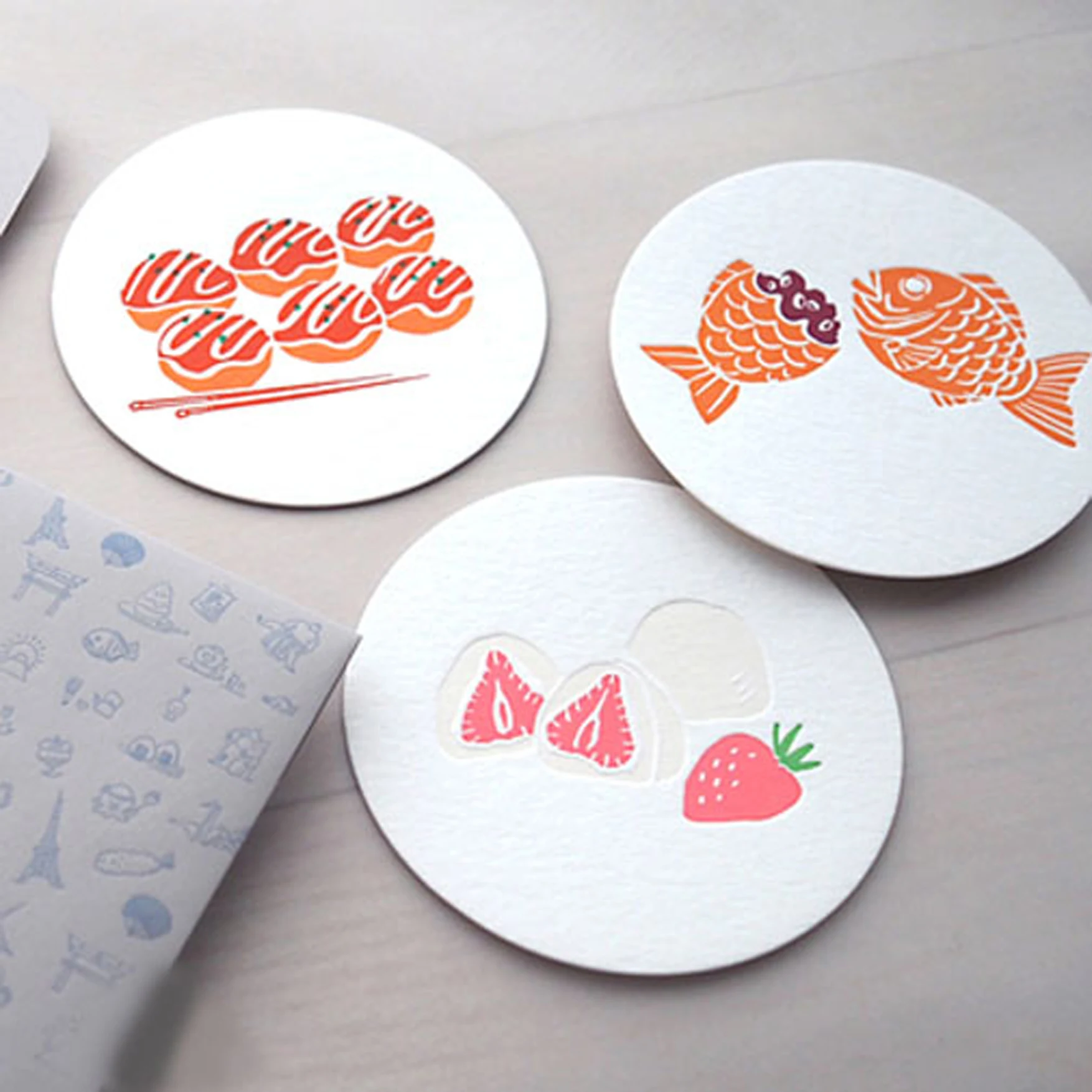 Factory wholesale cardboard printing Round Paper Coaster custom For Beer Drink