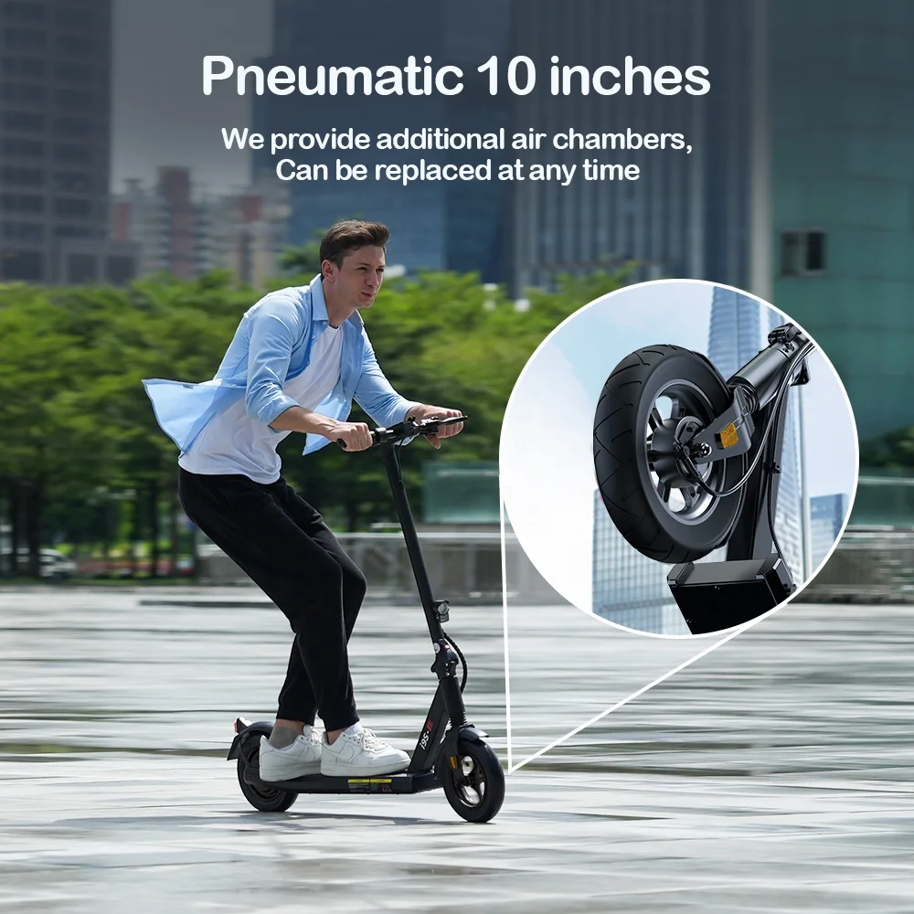 I9S 10 inch 500W 30km/h Electric Scooter Foldable Kick Scooters Electric Scooter For Adults