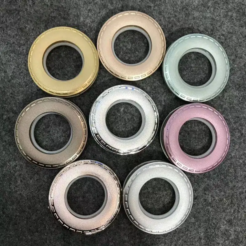 Rings PP Curtain Eyelets Rideau Accessories Cortinas Accesorios Rideaux Argolla Para Cortina Colorful Plastic Manufacture ABS