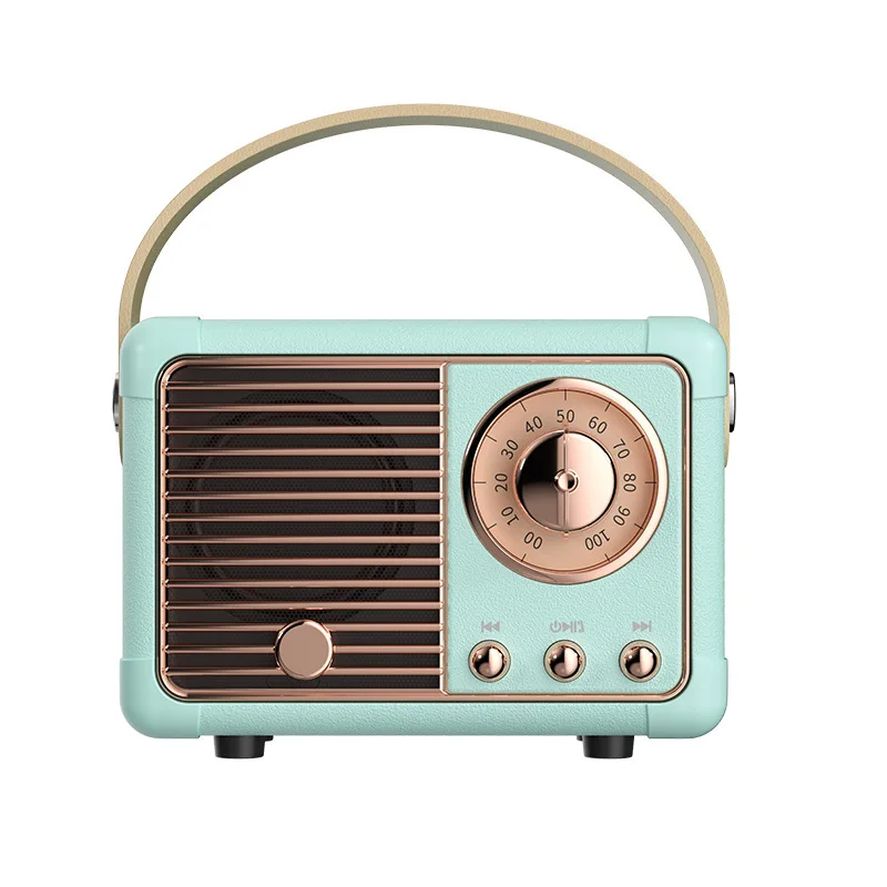 Dropshipping Shopify Retro Bluetooth Speaker Vintage Decor Mini Wireless Bluetooth Speaker