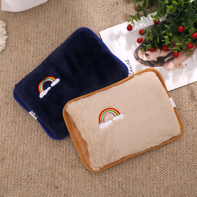2021 hot sale rechargeable hand warmer Cute Fashion Plush portable electric hot water bag use in winter