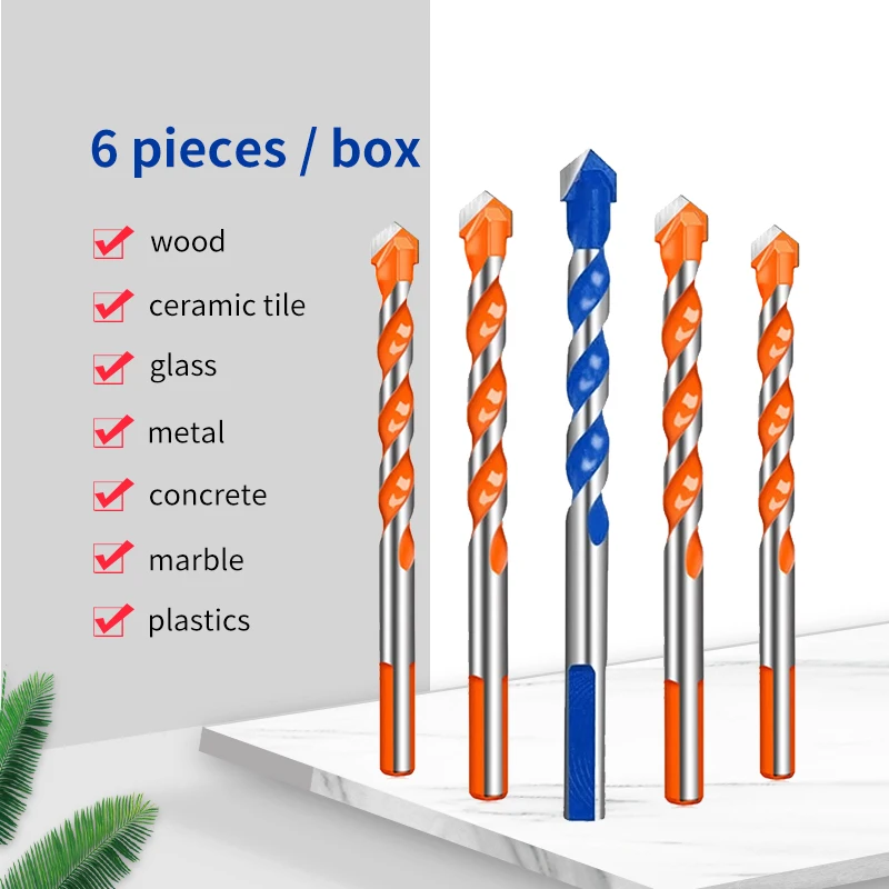 Factory sell 3mm/4mm/5mm/6mm/8mm/10mm/12mm Ceramic Tile glass marble granite concrete steel drill bits Hole Opener