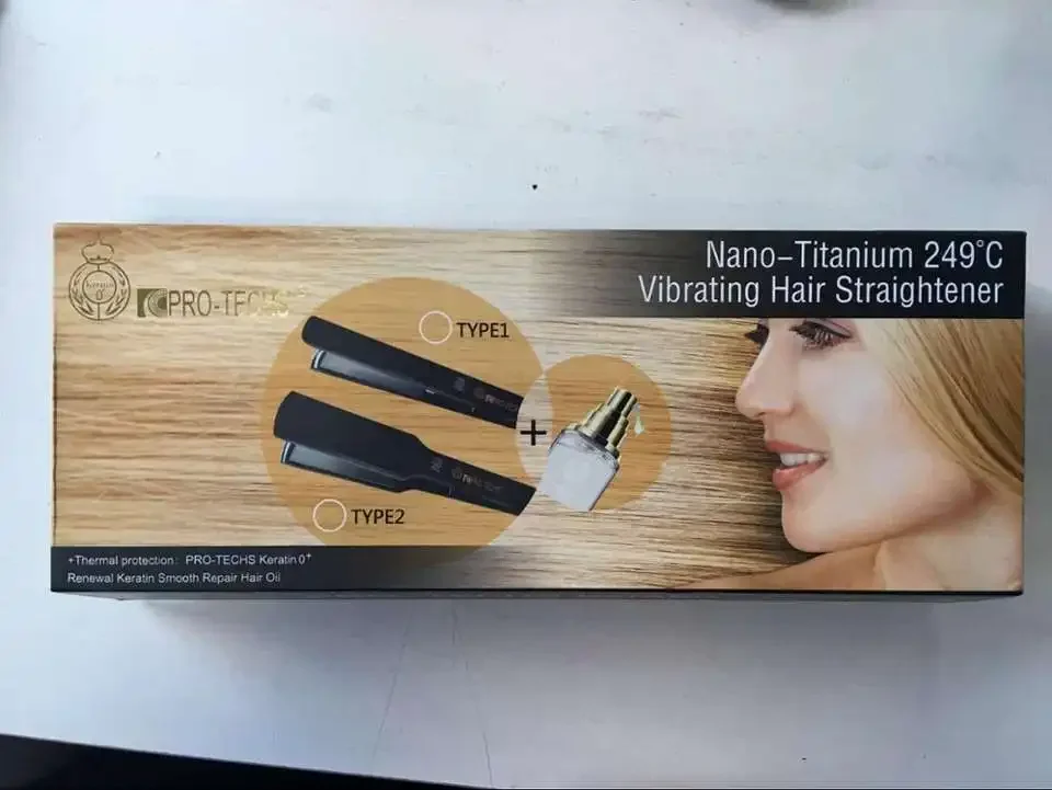 Professional MCH Heating Chips Infrared Keratin Hair Flat Iron Efficient For Hair Care