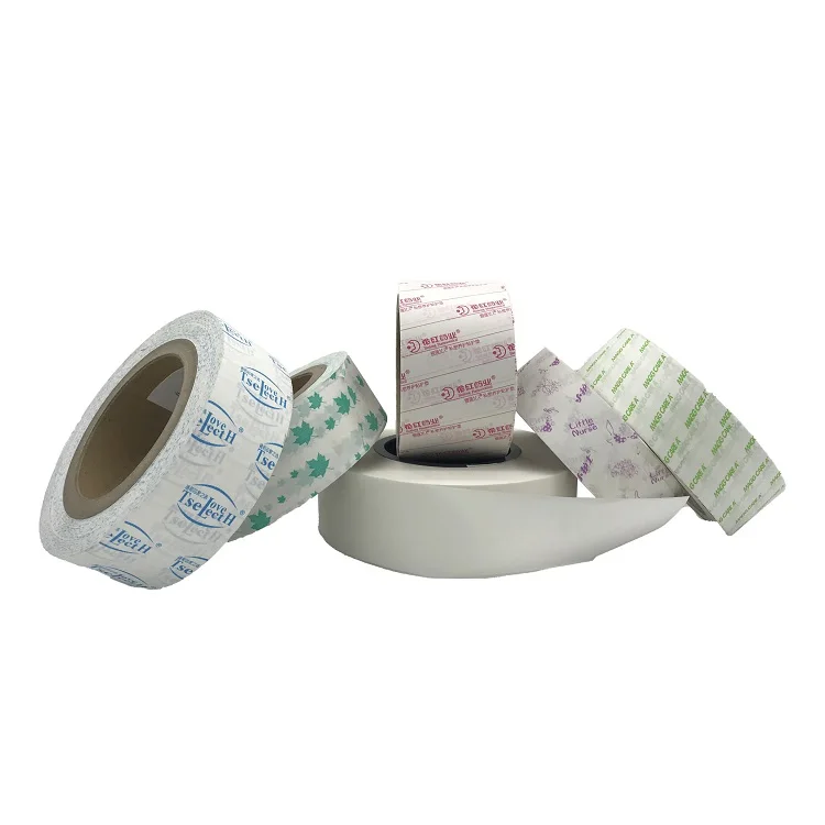 
Hot selling manufacturing print base sheets round silicon coated release paper for sanitary napkins 