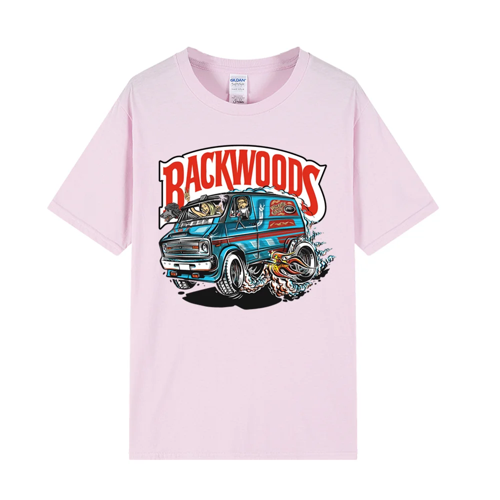 Wholesale Unbranded Custom Luxury Blank Off Shoulder Summer Clothing Cookie Backwoods Unisex Men USA Size T-Shirt