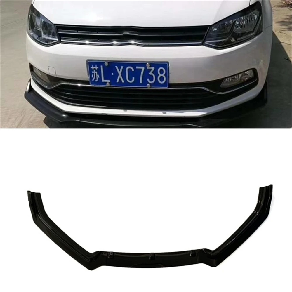 Для VW Polo 6 аксессуары Запчасти 2014 спойлер передний бампер для автомобиля