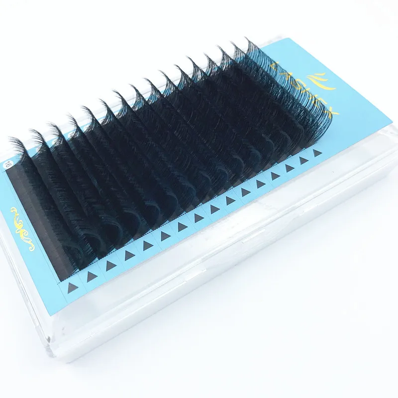 Korea private label lashes extension suppliers Factory eyelash extensions volume individual 3d mink eyelashes