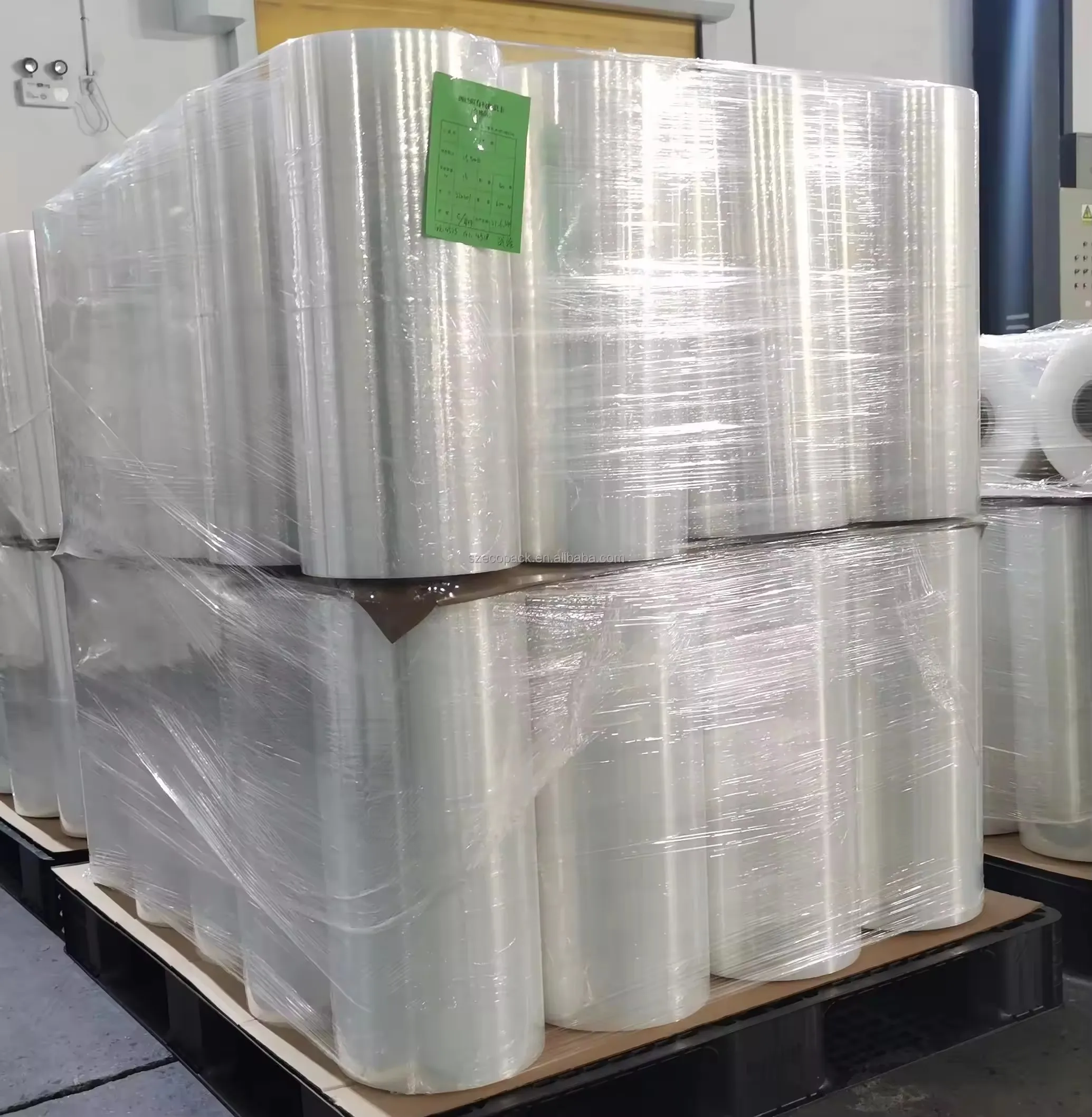 Hand Stretch Film 18 inch Plastic Film Polyethylene Cast Thick Plastic Packaging Package Customized Soft Transparent Pe Film