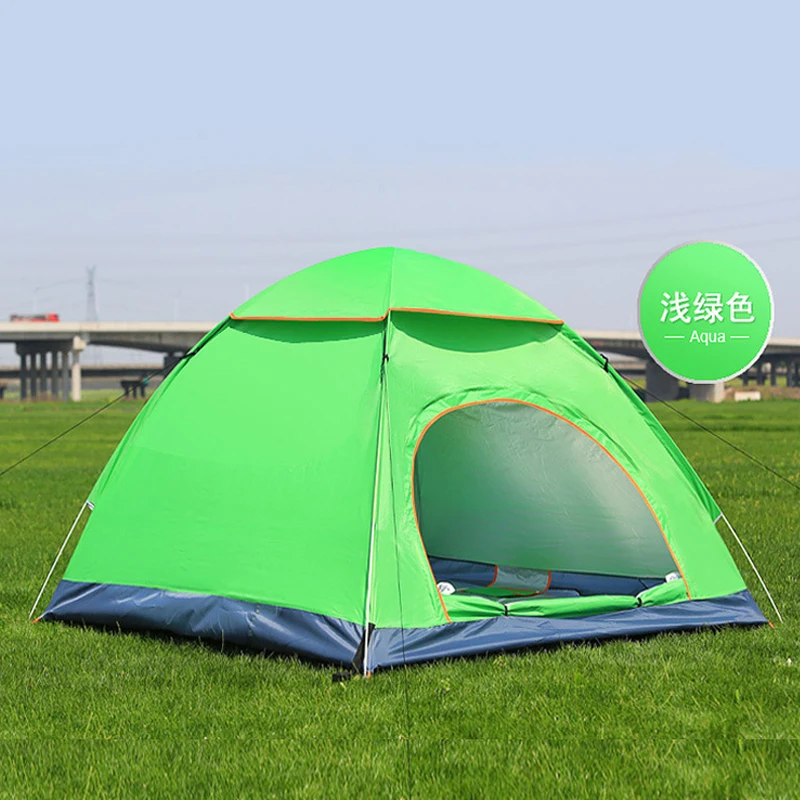 Wholesale Safari Canvas Luxury Camping Tent With Bedroom Camping Picnic Tents for Outdoor Family Use 3-4 Person
