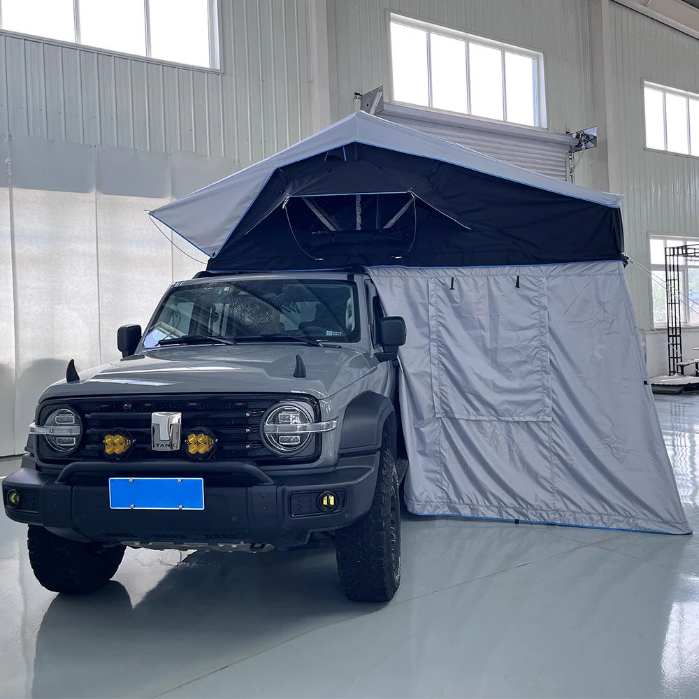 Latest Design Car Soft Rooftop Tent Model with Super Cool Color