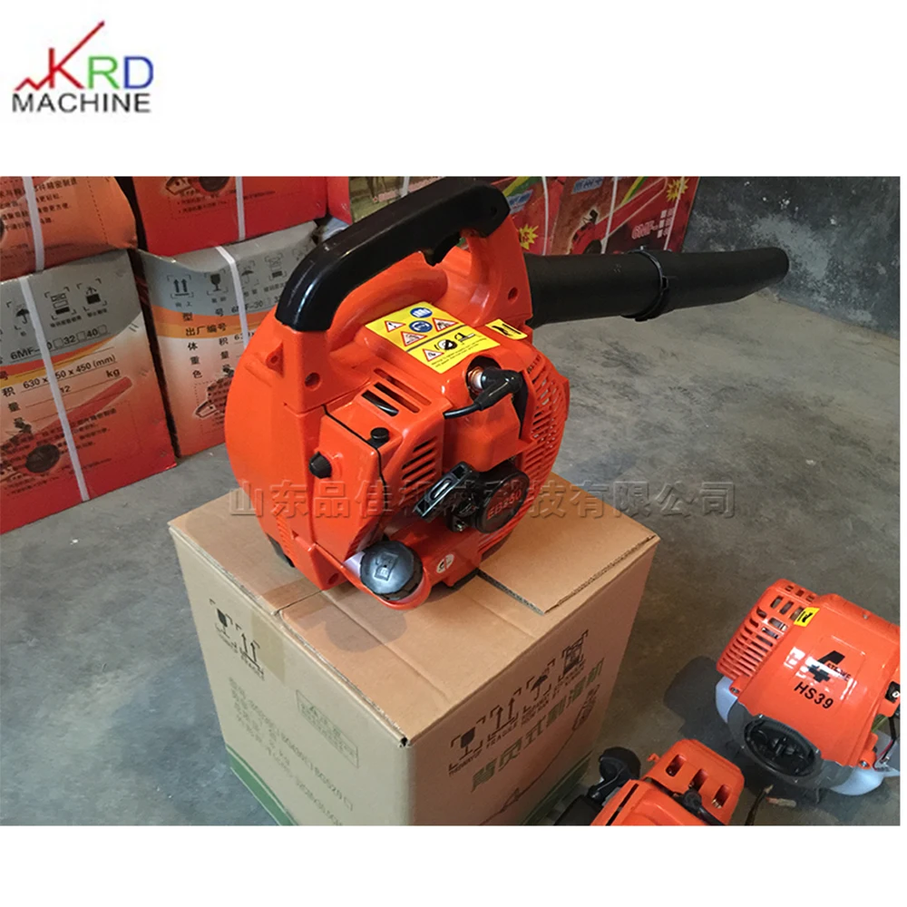 Two-stroke petrol engine Maximum speed 6500 r/min Net weight 5 KG Light weight portable back-mounted hairdryer