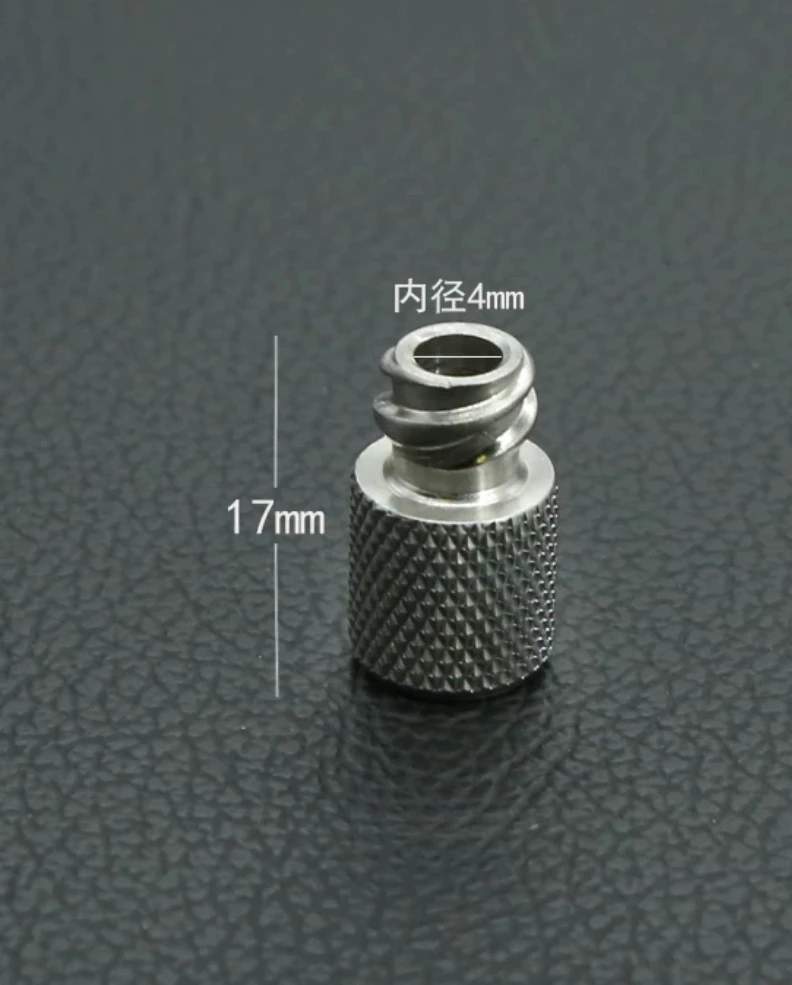 Luer lock  end cap Stainless steel disposable  syringe cap