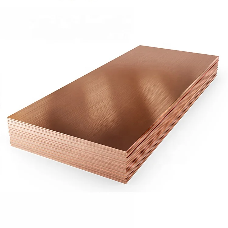 Polished Alloy 260 Brass Copper Sheet and Plate For Embossing Seal Stamp pure copper plate sheets for sale