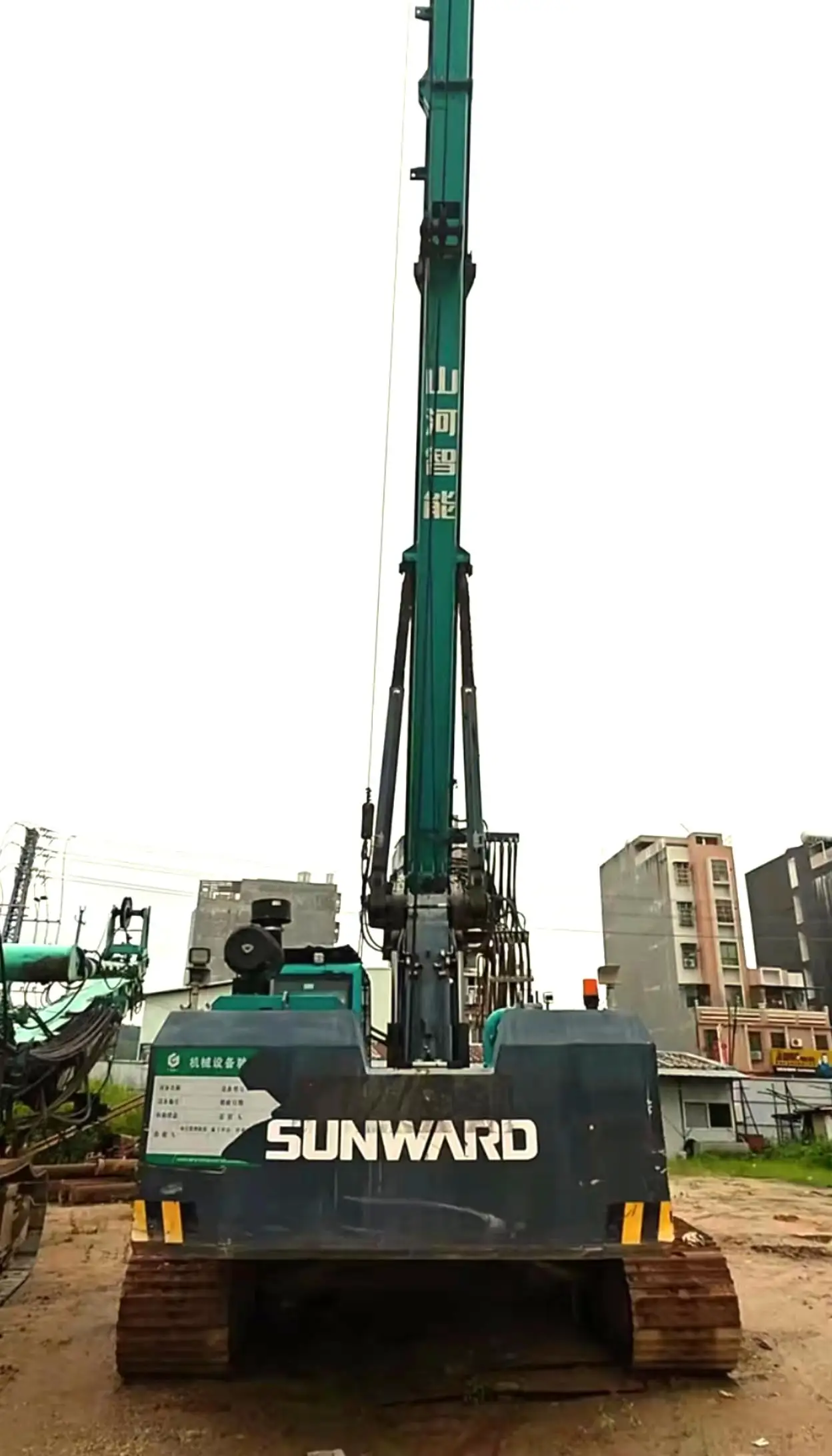 Best Selling Rotary Drilling Rig Swdm160 164kw With 56 Dilling Depth