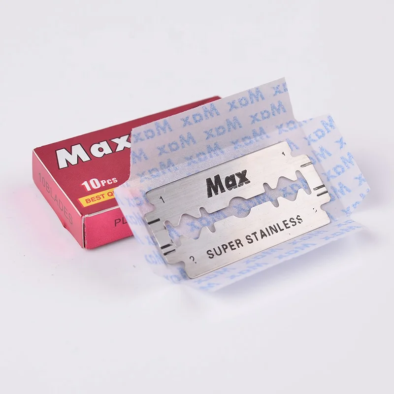 Razor blade shaving is double edge safety razor and stainless steel for men razor blade.