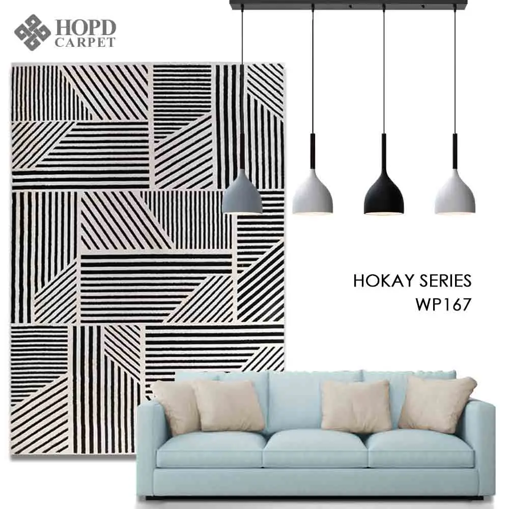 Home Decor Rug And Carpet For Living Room with pp material
