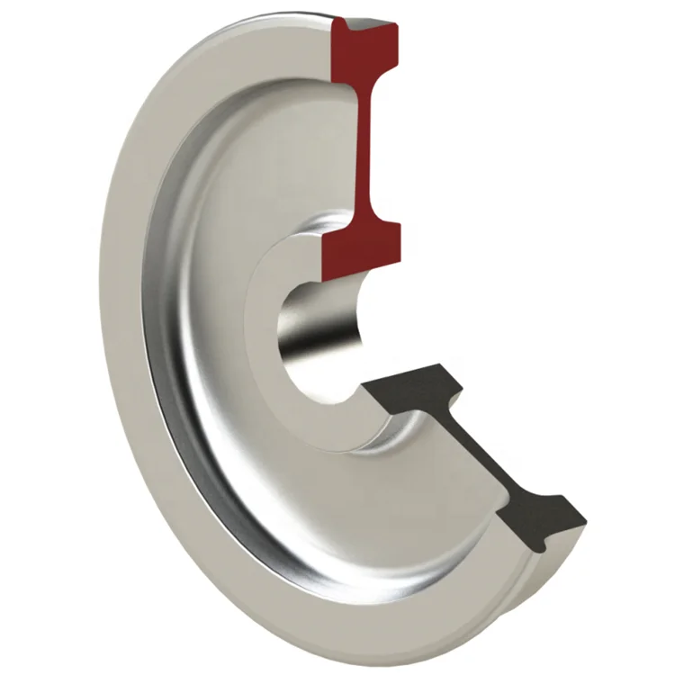 EN standard forging 966mm wheel train equipment