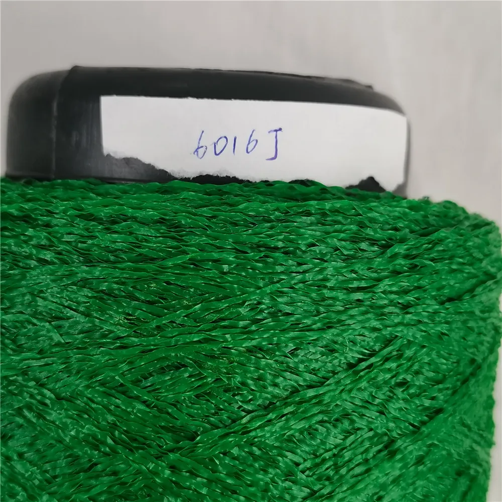 PE materials straight monofilament yarn artificial grass yarn with factory price  best selling low price artificial grass yarn