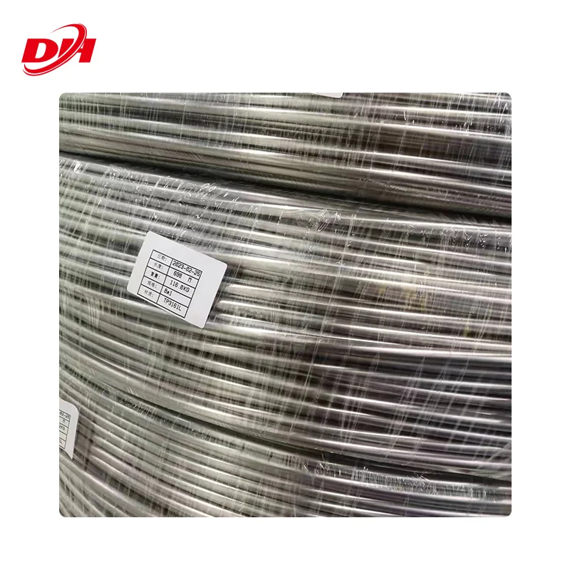 Foshan Factory Direct Sales Coiled Tubing Coil Heat Exchanger Tubes Stainless Steel