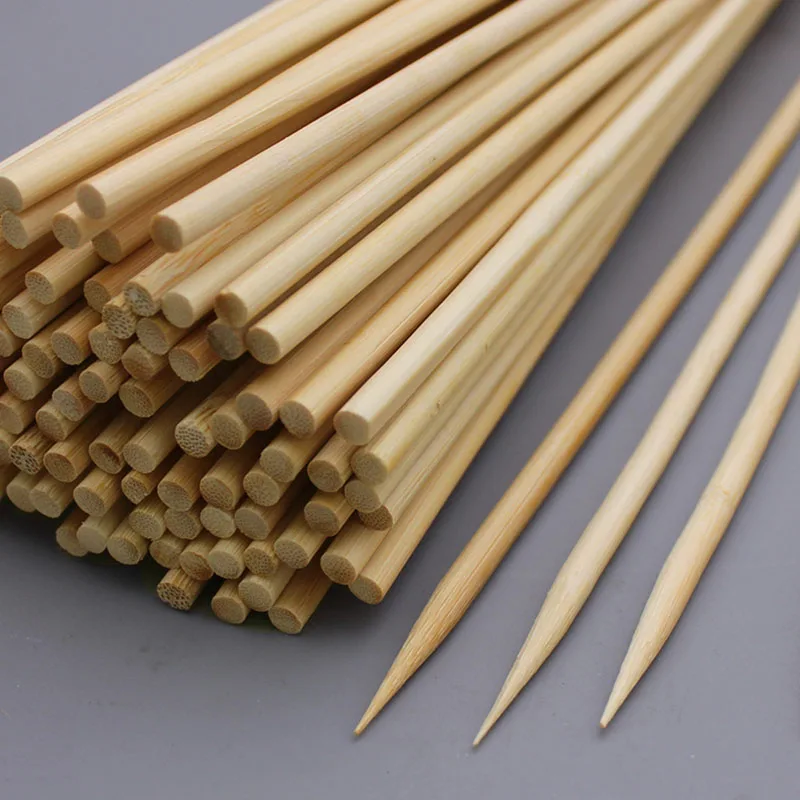 Biodegradable Kebab Bamboo Teppo Paddle Skewer Barbecue Stick Professional Wholesale Bamboo Sticks Manufacturer