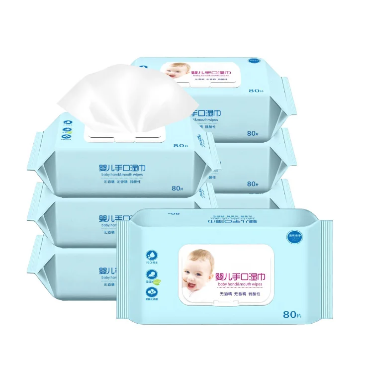 
Biodegradable customized clean and moisturize soften skin baby wipes 