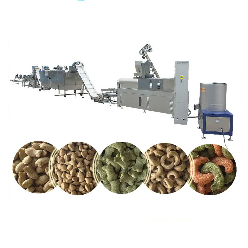 Hot sale multi-functional automation pet/dog/cat food making processing machines production line