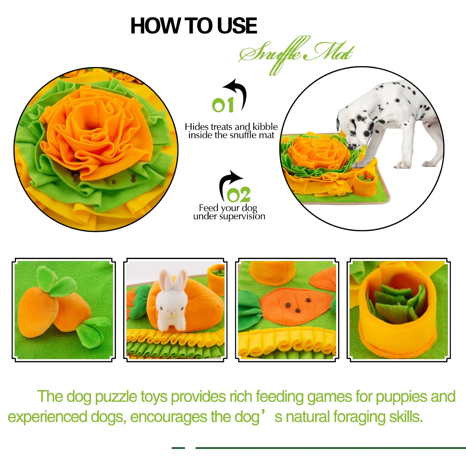 Amazon Hot Sale Interactive Feeding Game Products Pet Dog Nose Pad Apply to Olfactory Exercise of Cats and Dogs