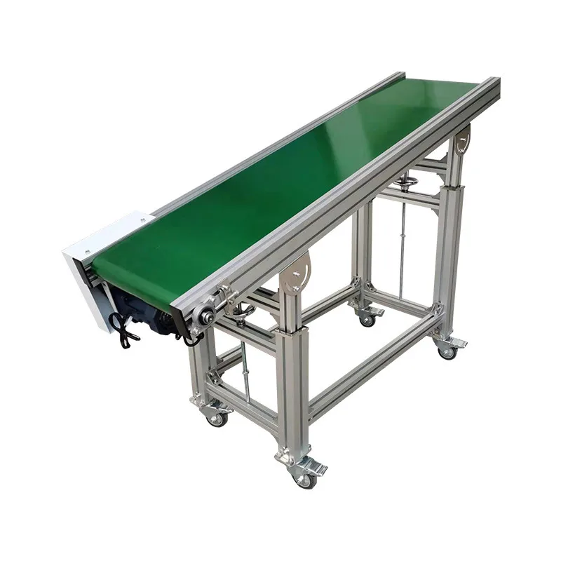Factory Hot Selling Conveyor Belt For Packaging Machine Aluminum Working Tables Assembly Line Food Processing Machinery Conveyor