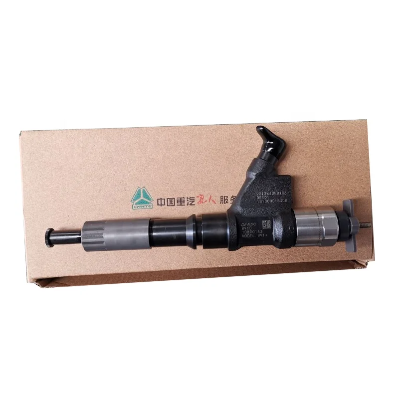 SINOTRUK HOWO A7 Spare Parts D12 Engine Fuel Injector VG1246080106
