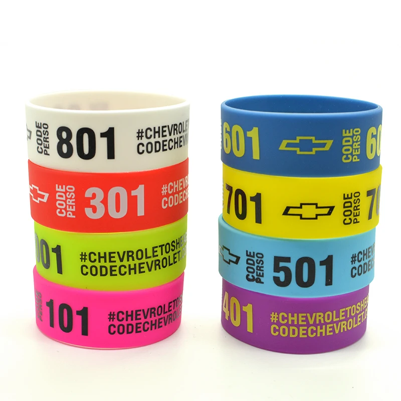 OEM Personalized Wrist Band Rubber Bracelet Custom Logo Silicone Wristband For Promotional & Business Gifts