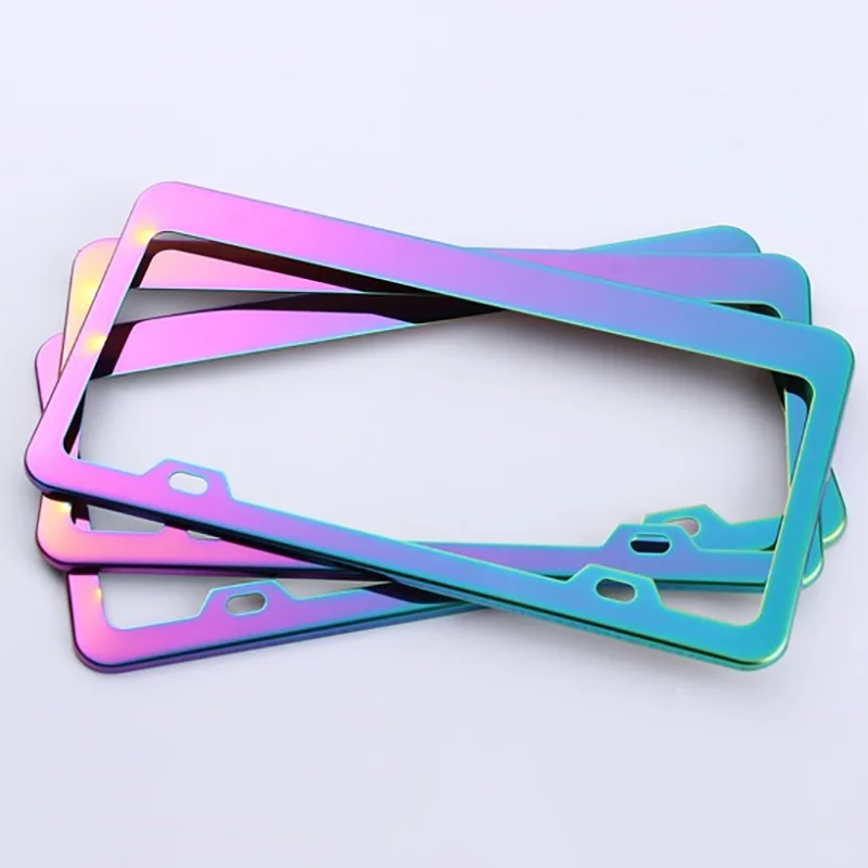 
License Plate Frame New Customized Car Number License Plate Frame Wholesale Car License Plate Frame Plastic 