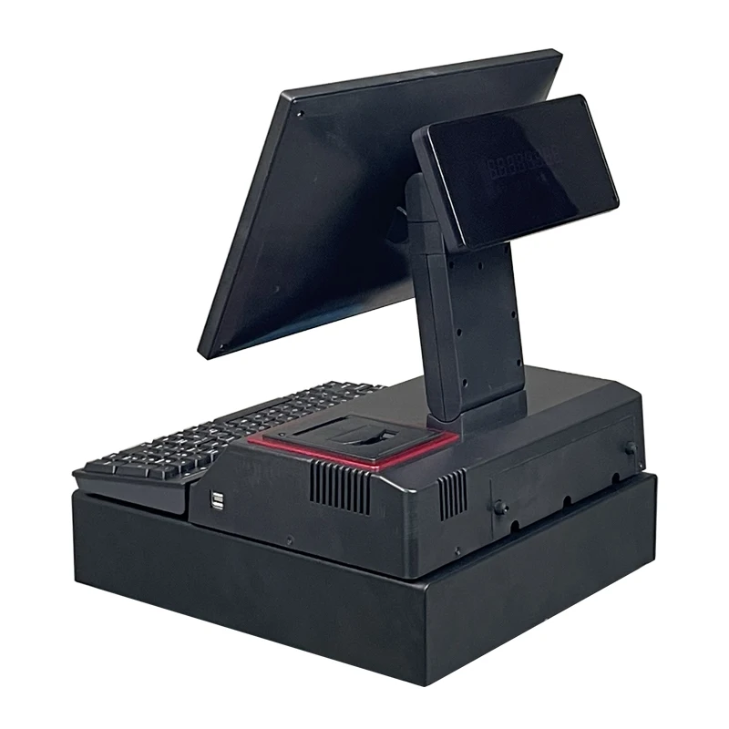 New Restaurant Retail Billing Printer Touch windows Pos cash register all-in-one pos systems digital cash register drawer