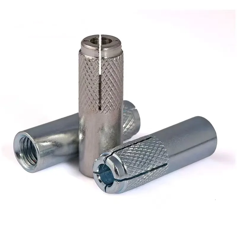 China High Quality Drop-In Anchor Bolt M6 to M20 Bullet Anchor M12 M10 Drop In Anchor Bolt