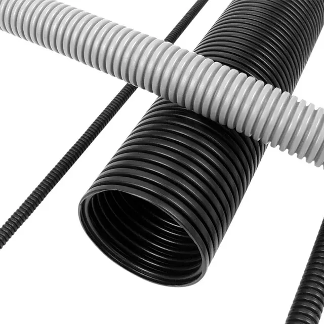 High quality  PP Flexible Conduit Corrugated Flexible plastic Conduit tube Flame Retardant Corrugated Pipe