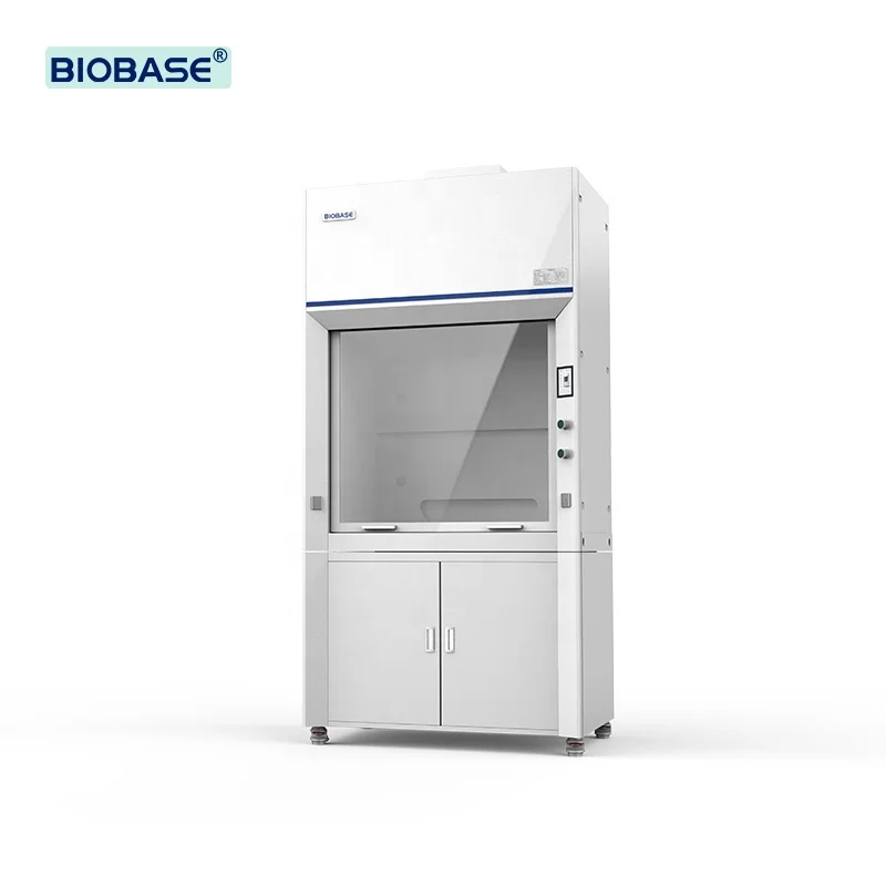 BIOBASE fume hood supplier acid resistant material Chemical laboratory fume cupboard benchtop fume hood