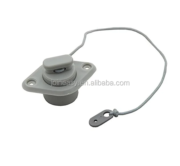 Boat Scupper Valve Outlet PVC Water Drain Plug for Inflatable Dinghy Kayak Etc Boat Accessories Marine