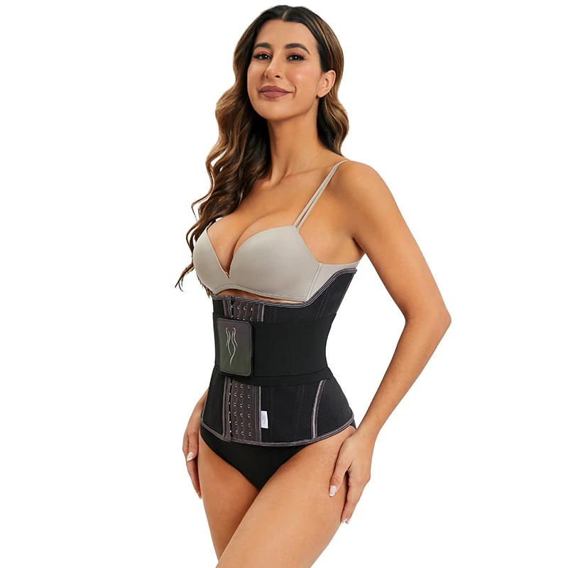 Heighten and Lengthen Private Labels Acceptable Sweat Belt Women Latex Sport Corset Waist Trainer Shaper  LATEX corset