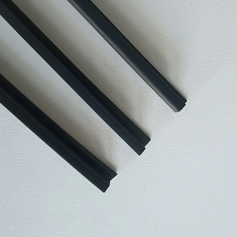 Пластиковая Экструзионная уплотнительная лента для нижней двери гаража, резиновая уплотнительная лента из ПВХ для двери
