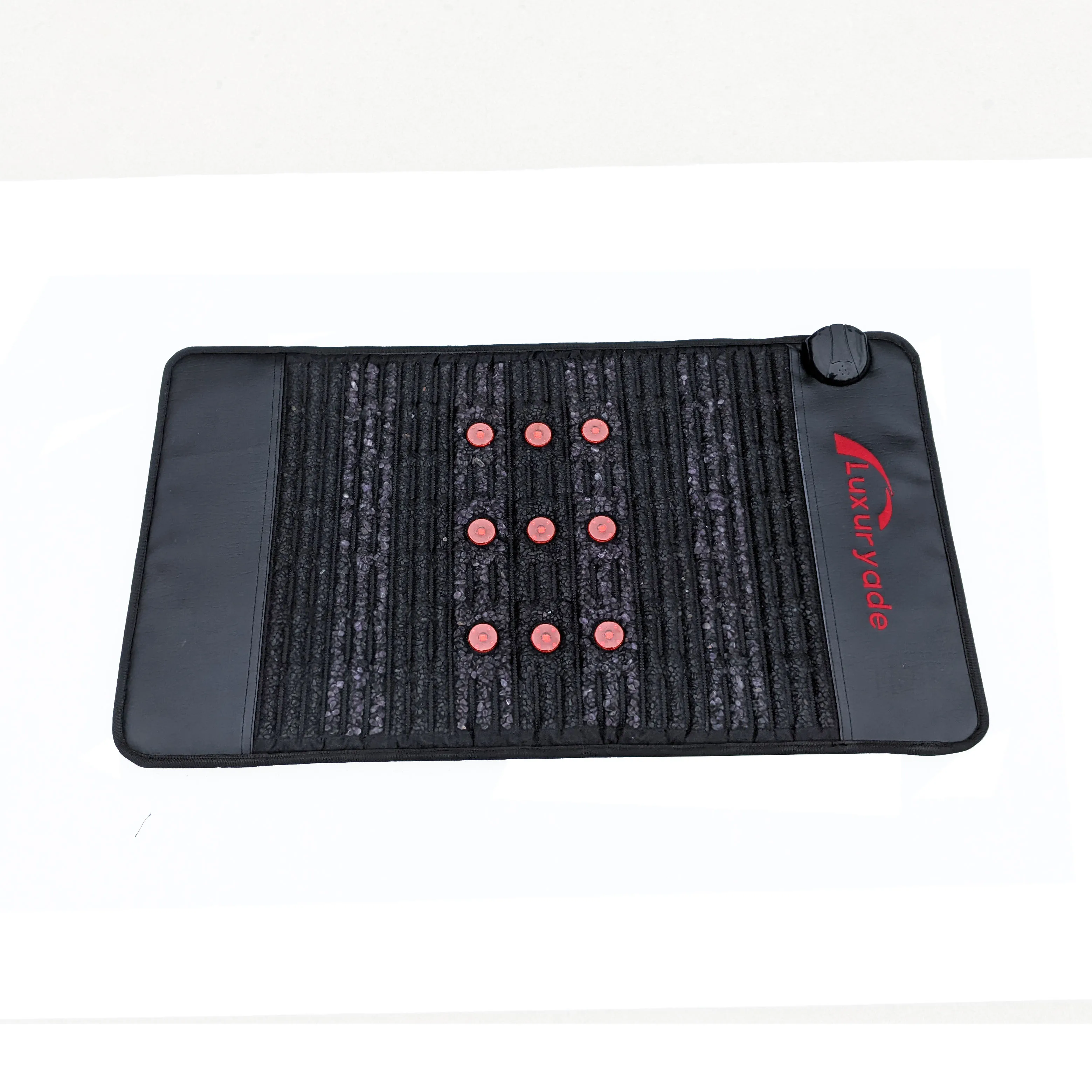 Luxuryade C85 Bio Photon Electric Heat Thermal Therapy Crystal Massage Far Infrared Heating Tourmaline Amethyst Mat