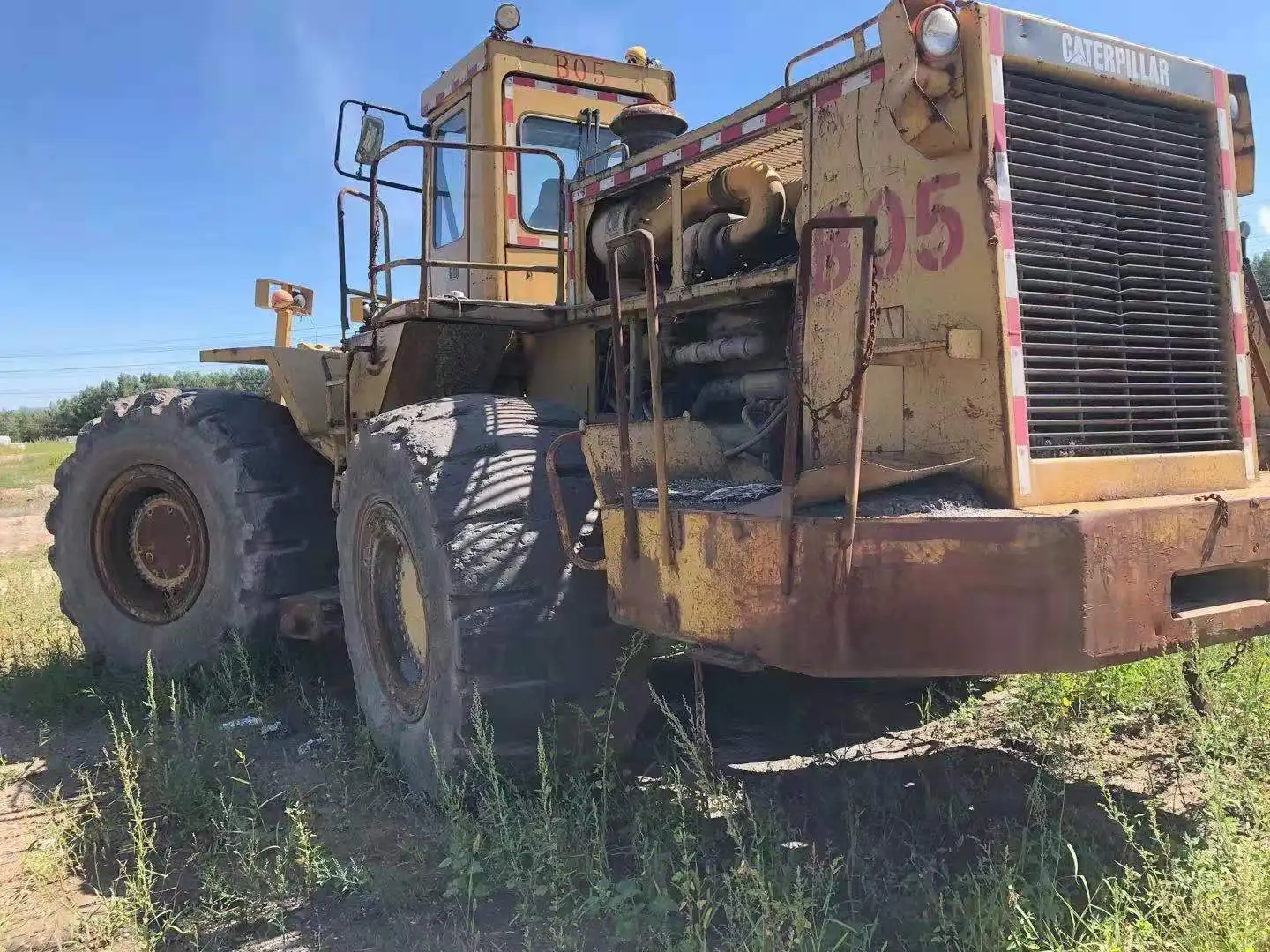 Good condition D4B D5H used crawler bulldozer for sale in stock on good