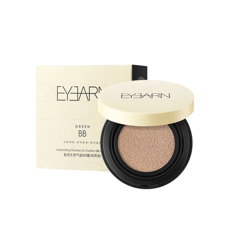 15g Wholesale Brand Natural  Concealer Sponge Bb Cushion Brightening Glow Poreless Bb Cushion