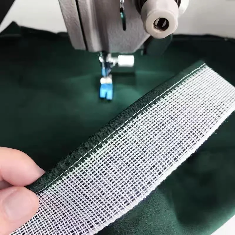 Clothing template lined with ponytail, fish bones, fish bones, rolled edges, chiffon clothing hem