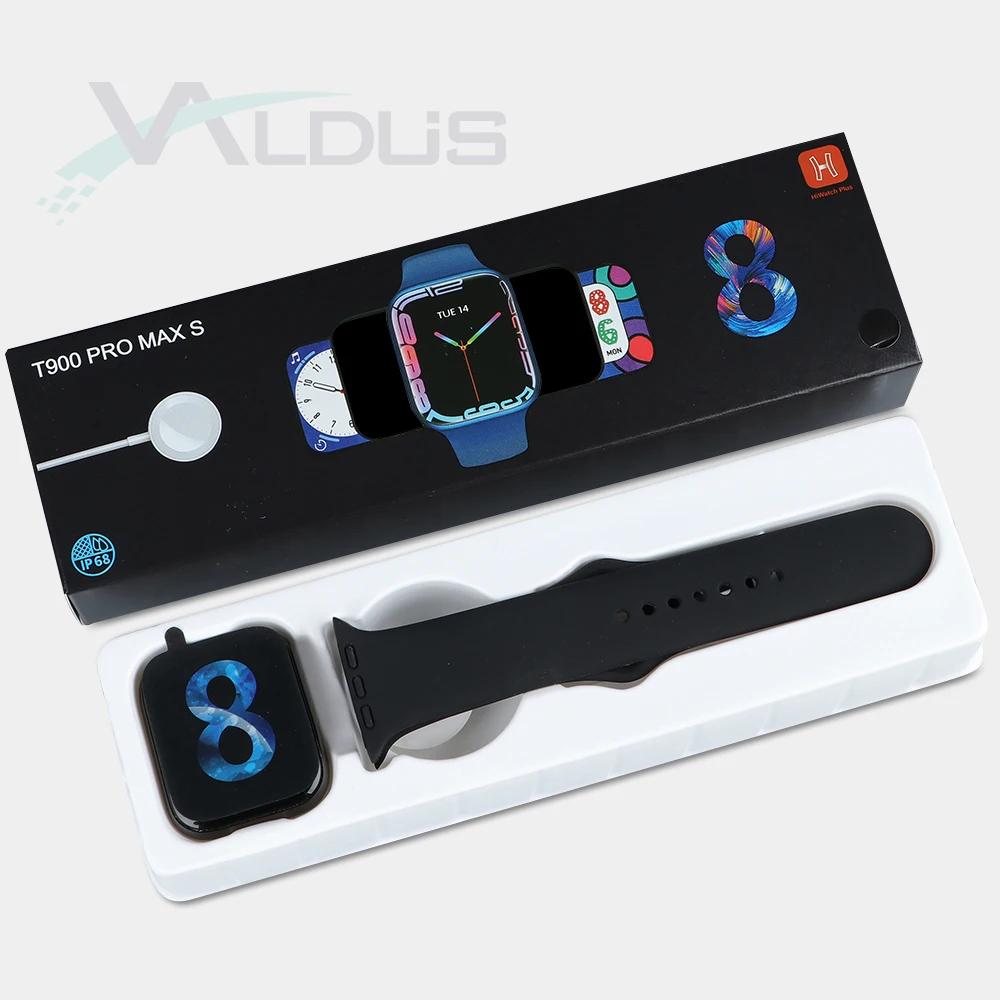 T900 Pro Max S Smartwatch Sport Fitness Tracker reloj inteligente montre relogio Wearable Device Smart Watch Series 8
