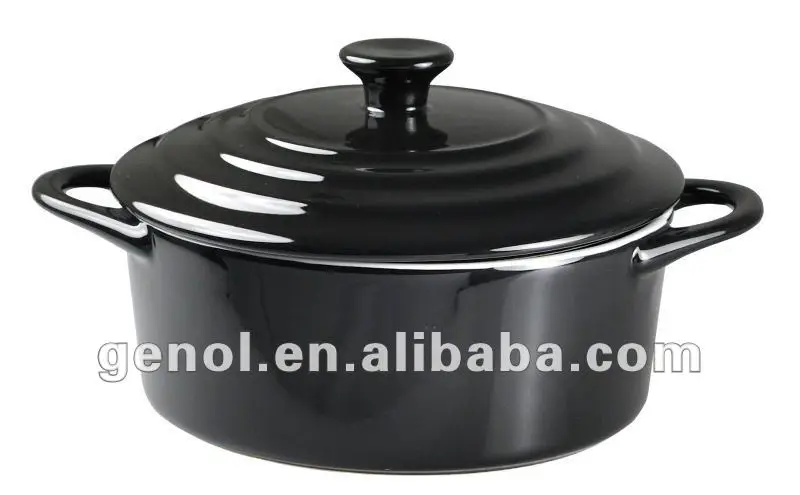 Kitchen Accessories Food Warmer Casserole Ceramic Ensemble Casserole Healthy Soup Cookware Casserole