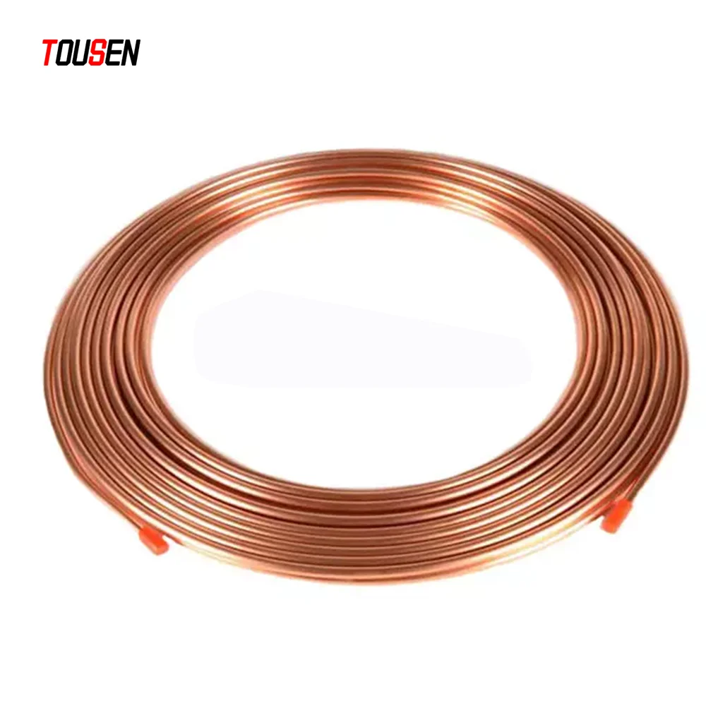 Air Conditioner Pancake Coil Copper Copper pipe for refrigerator Manufacturer hot sale copper pipe tube
