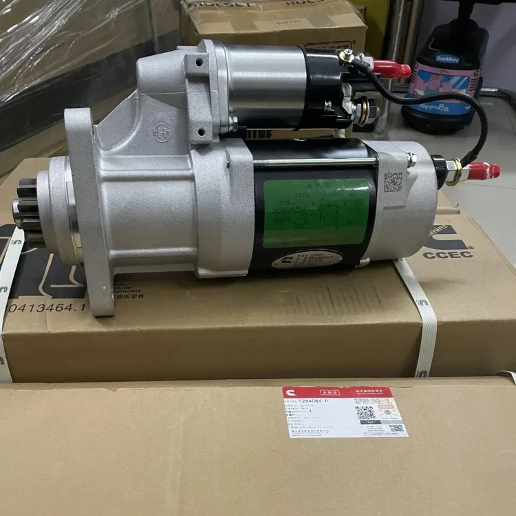 Стартер для Cummins QSM11 5284084 Строительная техника дизельный двигатель запасные части ремонтных мастерских