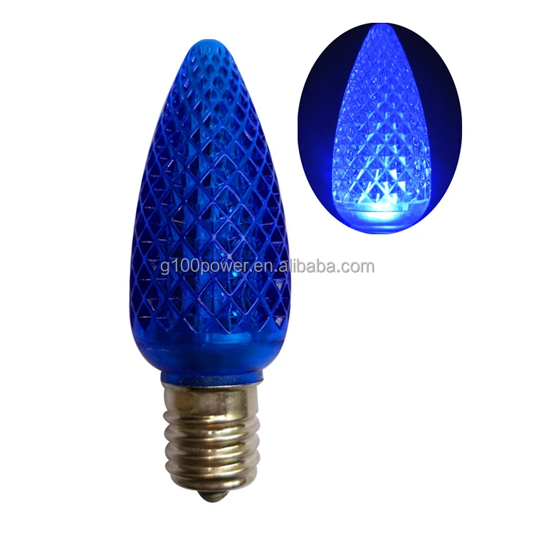 Top Quality IP68 Outdoor Rated LED C9 Christmas Light Replacement Bulbs 11 Colors